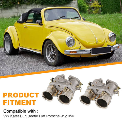 Solidspare Carburetor Carb Kit For Volkswagen Beetle 44 IDF 2 BARREL Jaguar Porsche