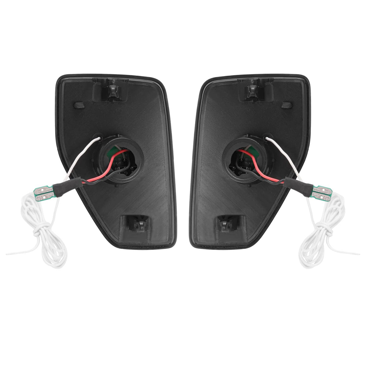Solid Spare For Hummer H3 05/06-10&H3T 09-10 Smoked Full LED Front Fender Side Marker Lights