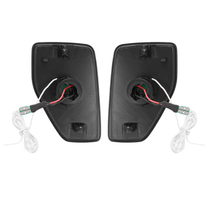 Solid Spare For Hummer H3 05/06-10&H3T 09-10 Smoked Full LED Front Fender Side Marker Lights