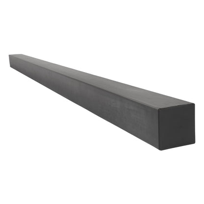 Solidspare 4"x4" Rear Bumper For RV Camper Standard Bumper Reinforcement Bar W/Bumper Plugs