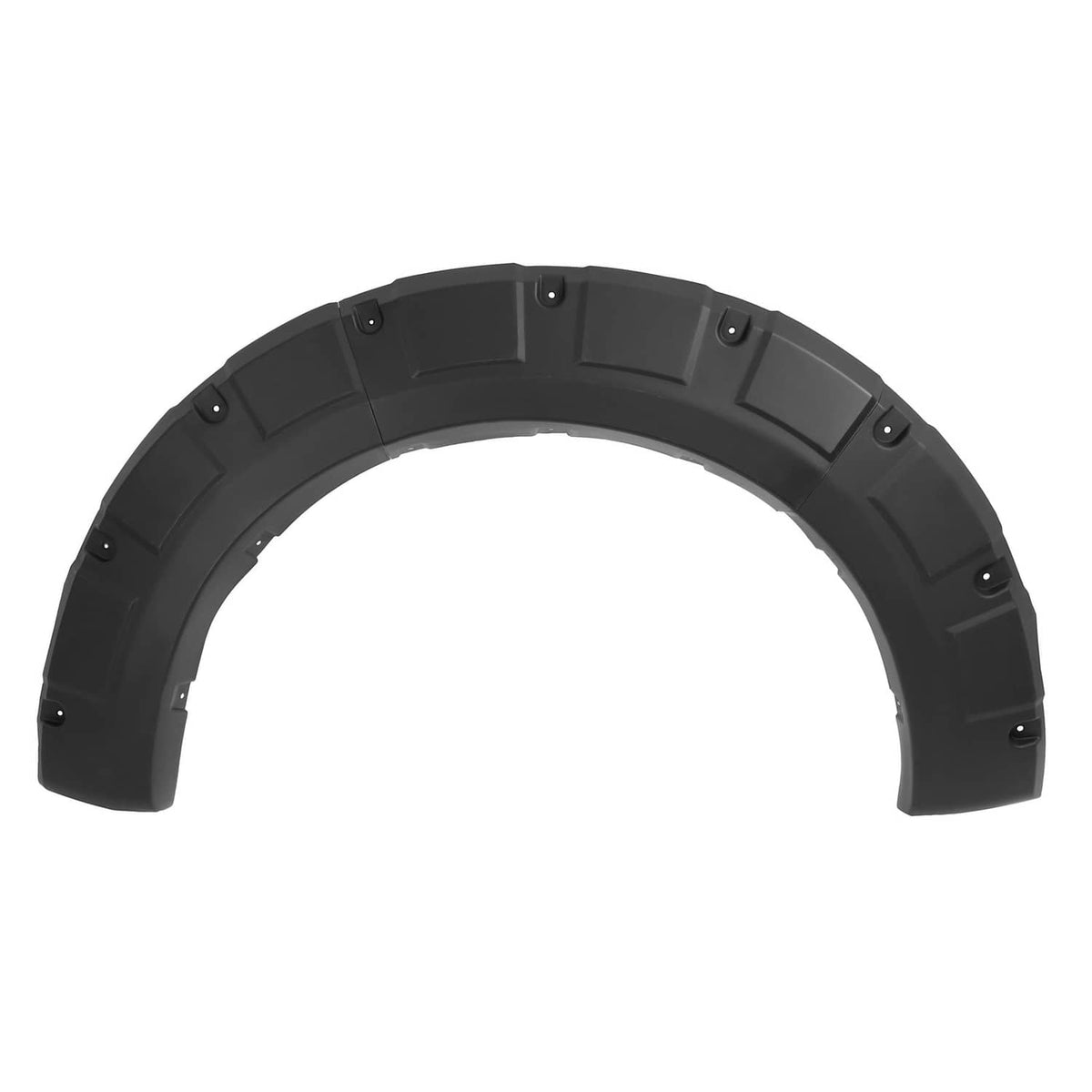 Solid Spare Pocket Rivet Fender Flares Kit Textured For 2018-2020 Ford F150 F-150 Plastic