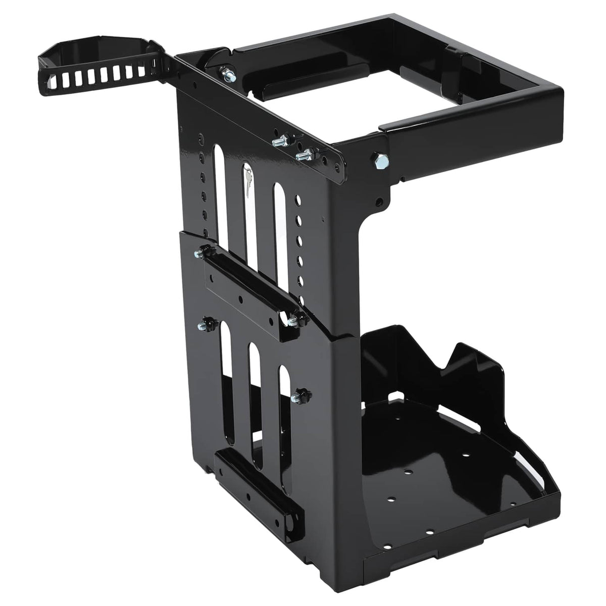 Solidspare Adjustable Trailer Rack For Lawn Landscape Trucks Back Pack Sprayer Blower Screw