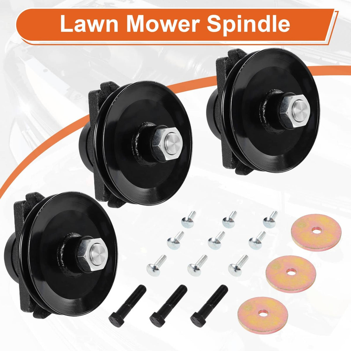 Solidspare 3X Spindle For John Deere 116 116H 185 38" 46" Deck AM105409 Lawn Mower