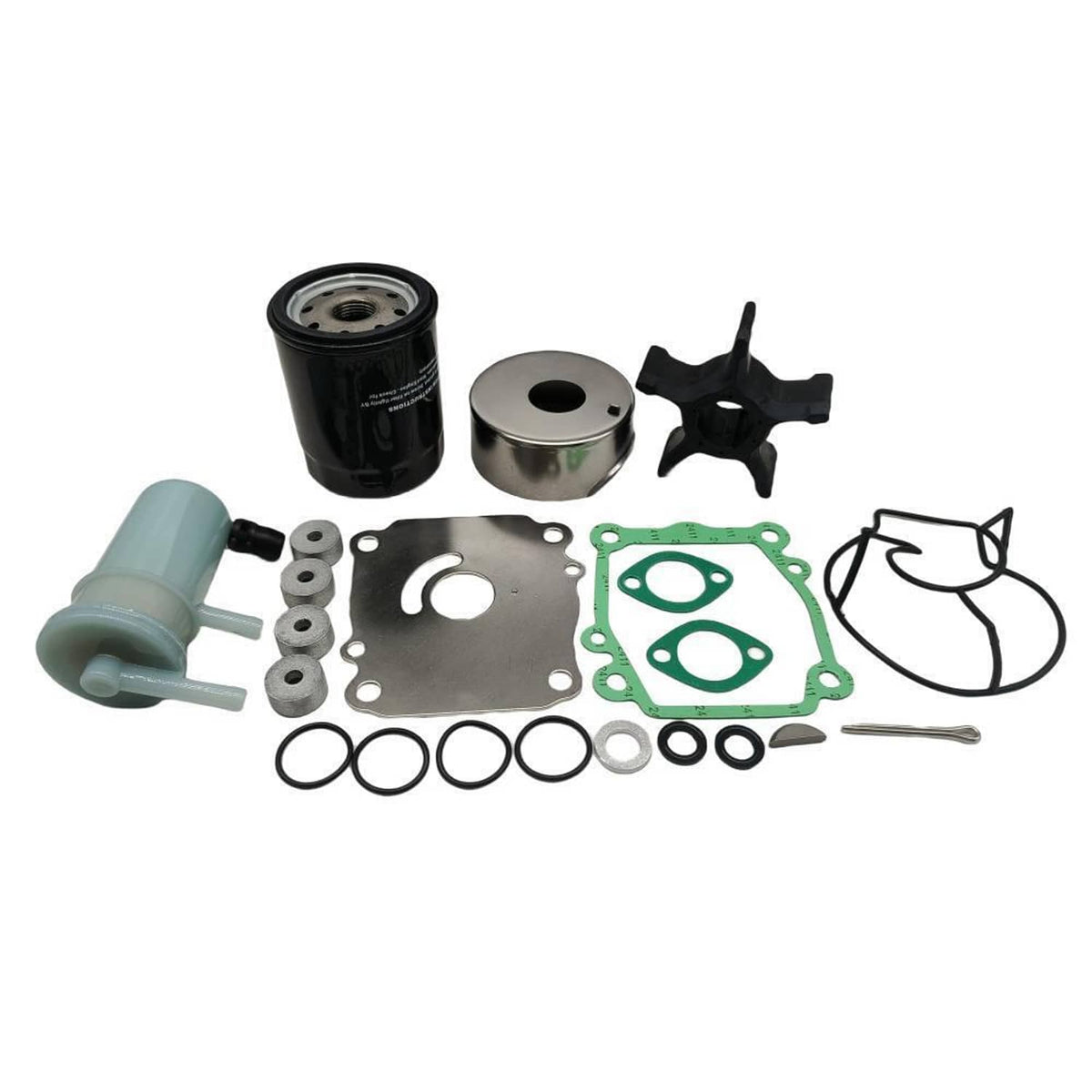 Solid Spare 17400-92840 17400-92841 Maintenance Service Kit For Suzuki DF100 DF115 Outboard