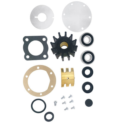 Solid Spare New Major Repair Kit For Jabsco Pump 18400-0050 Onan 132-0147 MDJC MDJF 15KW