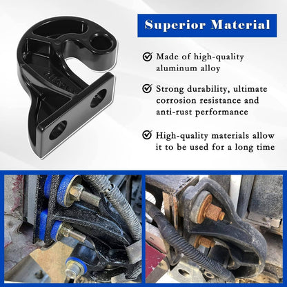 Solidspare M134708L Left Hand Lower Hood Pivot For Peterbilt 377 378 379 Replaces 13-04708L