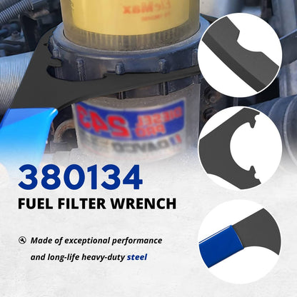 Solidspare 380134 382 Colar/Vent Cap Fuel Filter Wrench For Detroit Diesel Cummins Engines