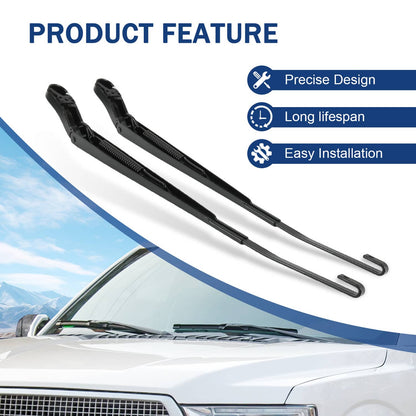 Solidspare Pair Front Windshield Wiper Arm For 15-23 Ford F150 Expedition Super Duty LH+RH