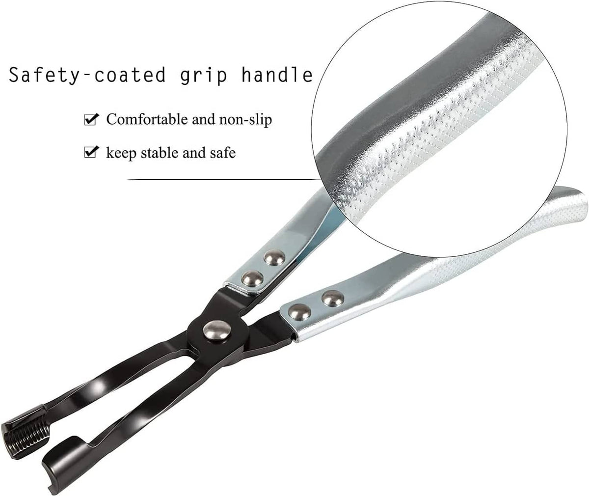 Solid Spare HW0107 Valve Stem Seal Pliers and 19700 Valve Holder Replacement Repair Tool Set