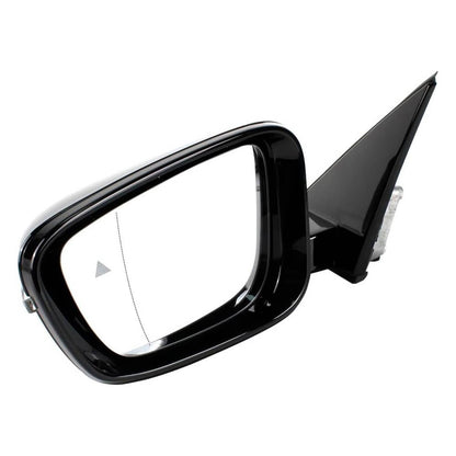 Solidspare Left Driver Side Mirror With Blind Spot Black For 2019-2023 BMW 320i 330i 330e