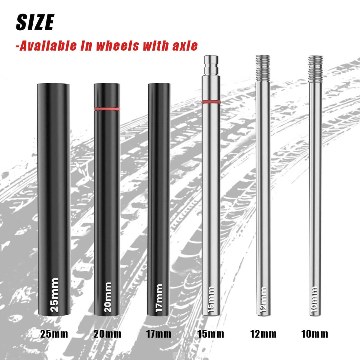 Solidspare New Dirt Bike Tire Changing Tool Kit for Motocross & Enduro 16" to 21" 15-25mm