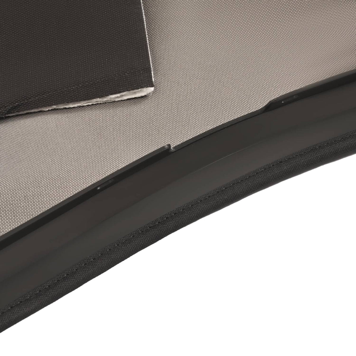 Solid Spare Fit Toyota Solara 2004-2009 08 Convertible Top & Glass Window BLACK TWILL VINYL