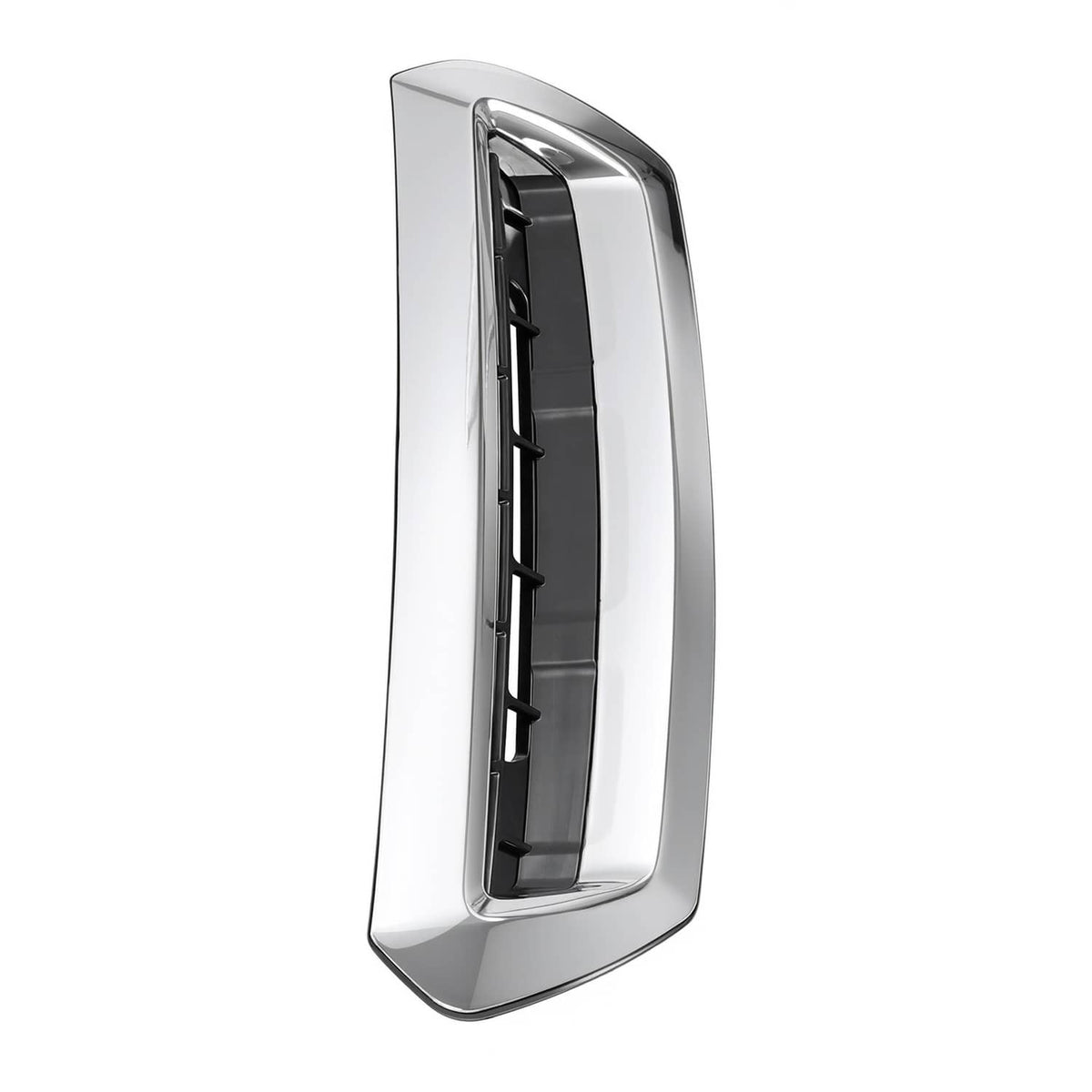 Solid Spare Hood Air Vent Scoop For 2017-19 Chevy Silverado GMC Sierra 2500HD 3500HD Chrome