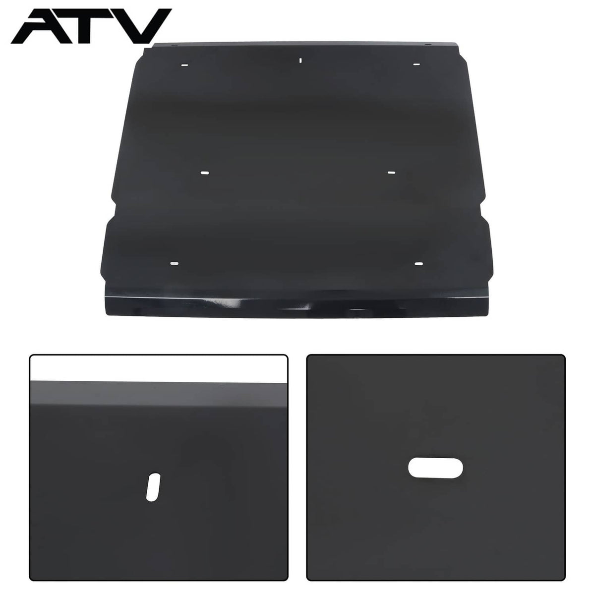 Solidspare Aluminum Hard Top Roof Black For Polaris RZR 800 S / XP 900 / 570-2 Door Model