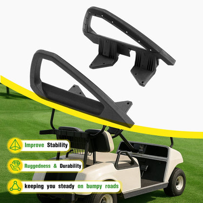 Solidspare For Club Car DS 2000-2008 Golf Cart Hip Restraint Driver Left&Right Seat Handles