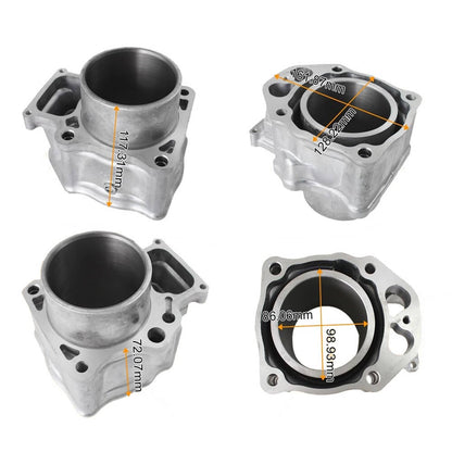 Solidspare New Cylinder Piston Gasket Top End Rebuild Kit for 2007-18 Honda Rancher TRX420