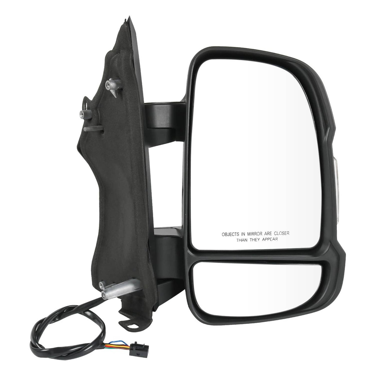 Solidspare Passenger RH Side Manual Door Mirror For 2014-2023 RAM PROMASTER 1500 2500 3500