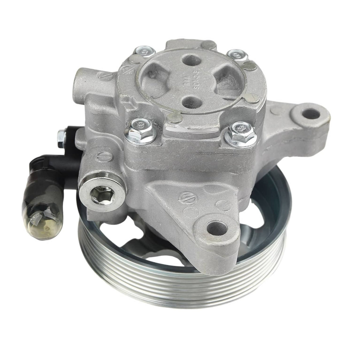 Solidspare Power Steering Pump With Pulley 21-5341 For 2003-2007 Honda Accord EX LX DX 2.4L