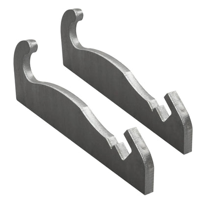 Solidspare 2pcs Steel Quick Attach Bracket 1-1/2" For Cat Fusion Coupler Loader mounts
