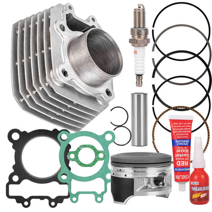 Solidspare Cylinder Piston Ring Gasket Top End Rebuild Kit for Kawasaki Bayou 250 2003-2011