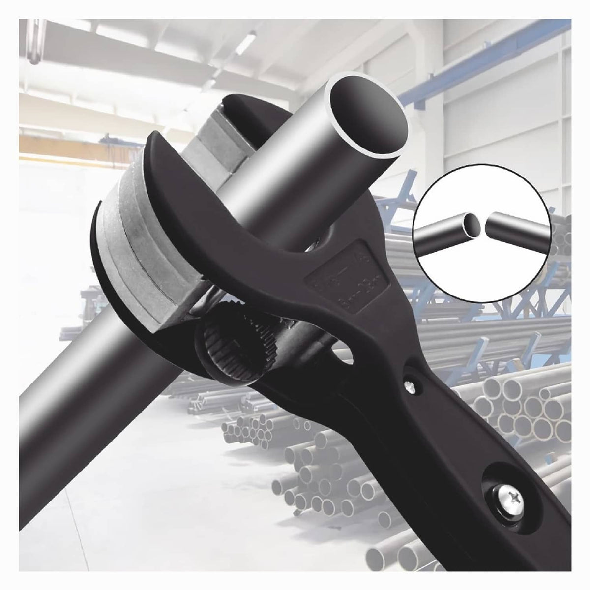 Solid Spare 8-29mm Ratchet Tube Pipe Cutter Aluminium Ratchet Tool Copper PVC Tube Cutter