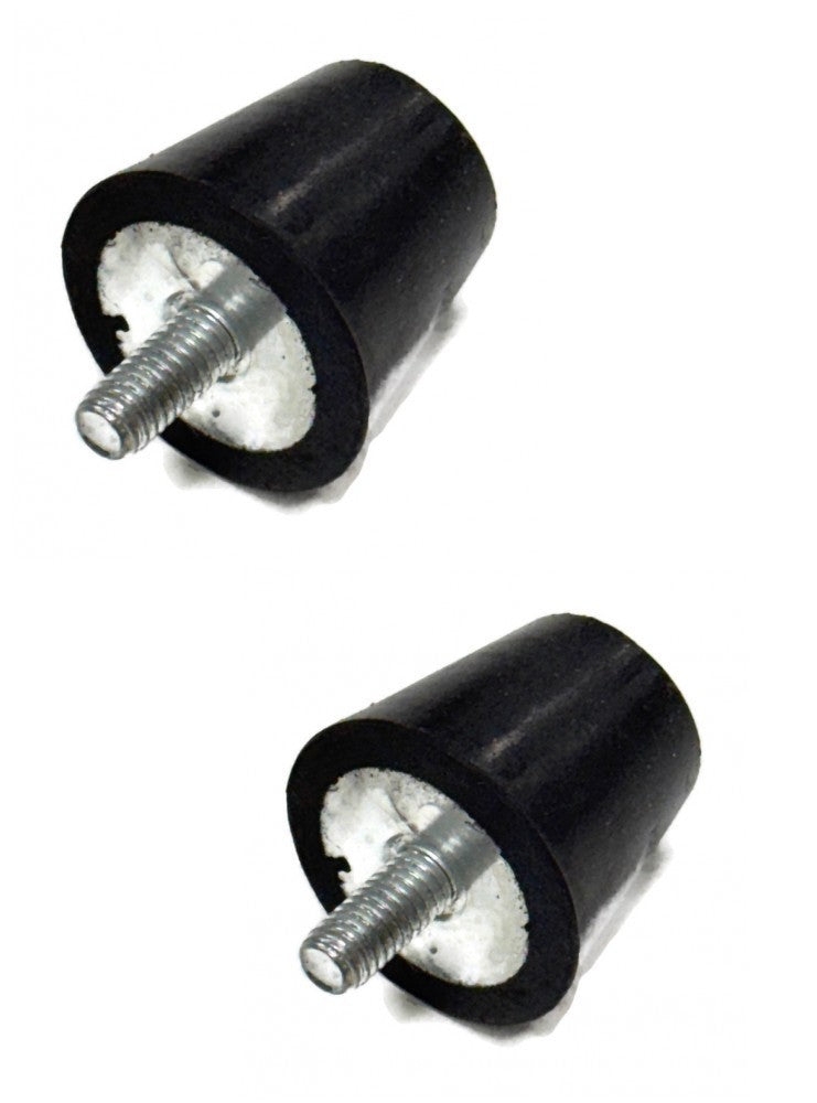 (2) 3/4" Stud 5/16-18 Suspension Rubber Bump Stops Axle Snubbers Jounce Bumpers