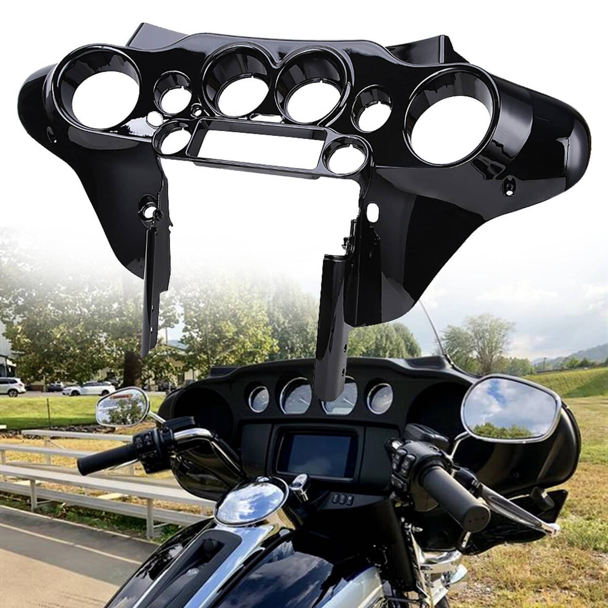 Solidspare Front Batwing Inner Fairing For Harley Touring Electra Street Glide 1996-2013