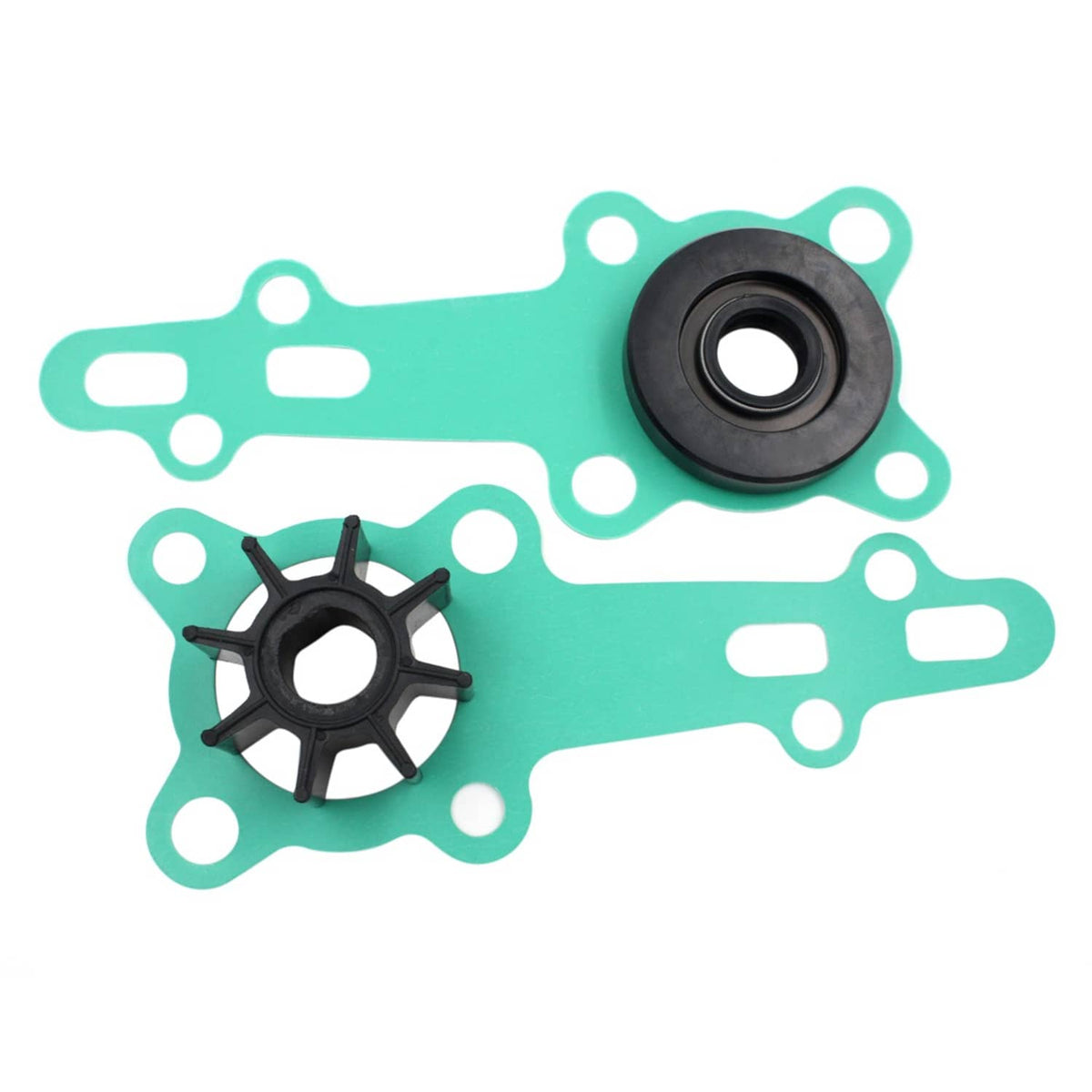 Solid Spare Water Pump Impeller Repair Kit for Honda BF8A Outboard 06192-881-C00 18-3279