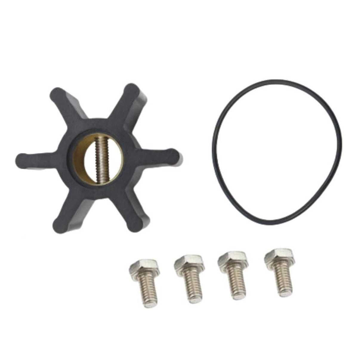 Solid Spare Sea Water Pump Impeller Repair Kit for Westerbeke 46622 Fits Pump 46120 42026