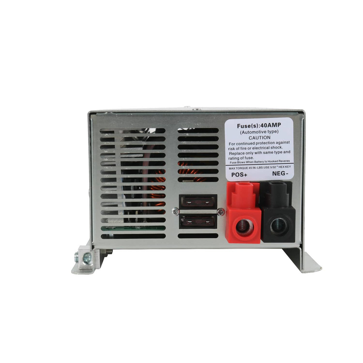 Solidspare WF-9855 Converter 55 Amp Deck Power Converter 12V For Charger RV Trailer Camper