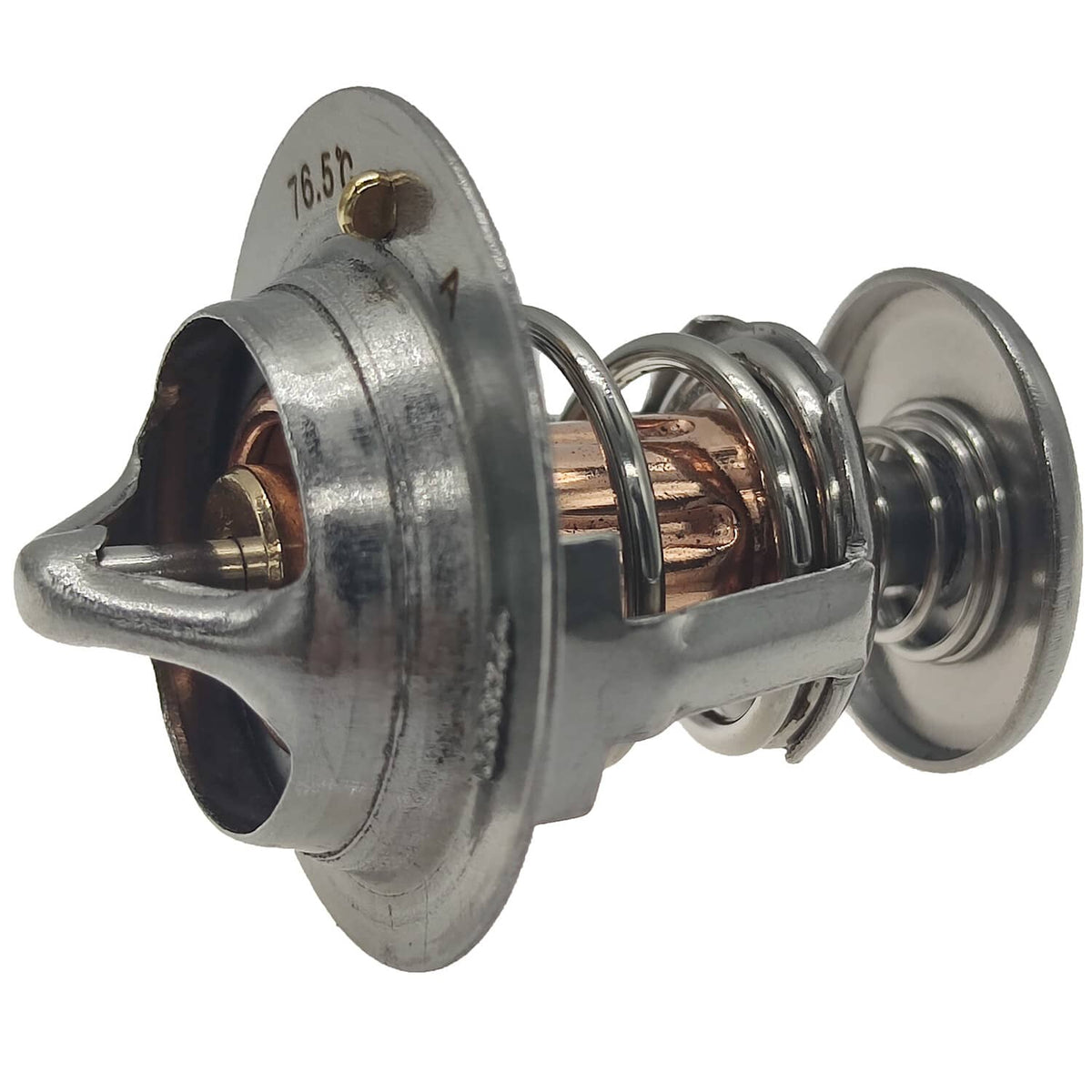 Solid Spare 76.5℃ Thermostat 129470-49801 Fit Yanmar 3JH 4JH 4JH2 4JH3 3JH2-E 3JH3-E 4JH3-E