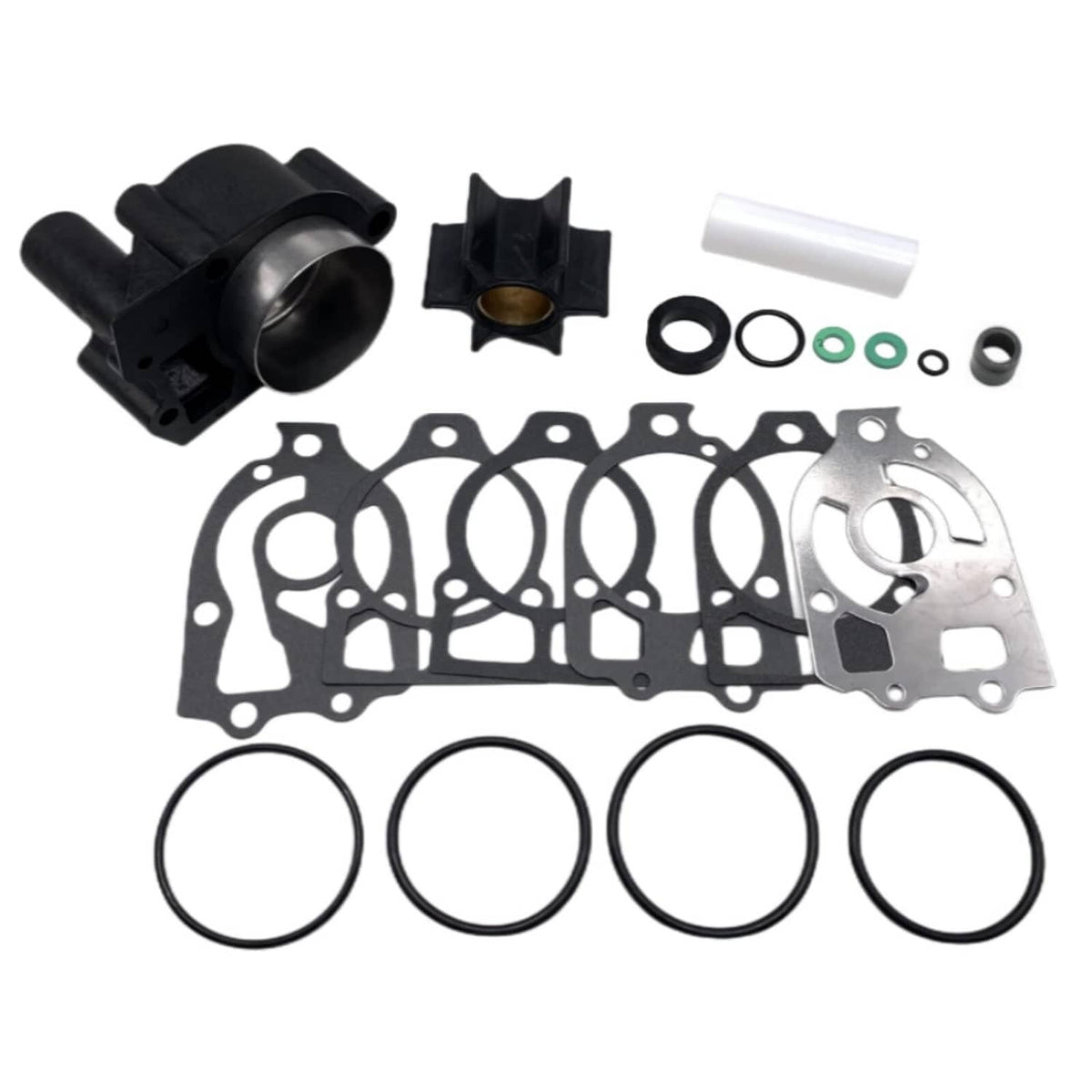 Solid Spare Water Pump Impeller Kit 46-69222A3 For Mercury 135 140 150 HP 6 Cyl Outboard