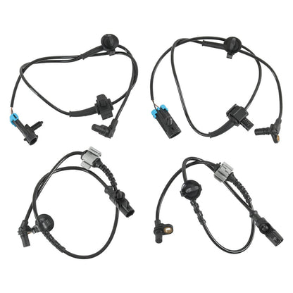 Solidspare 4x Front & Rear ABS Wheel Speed Sensor for Chevy Silverado 1500 GMC Sierra 1500