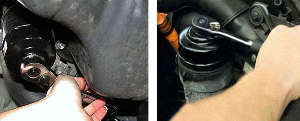 Solid Spare Oil Filter Cap Wrench 64mm 14 Flute for Toyota Lexus Scion 2.5L to 5.7L (Black)