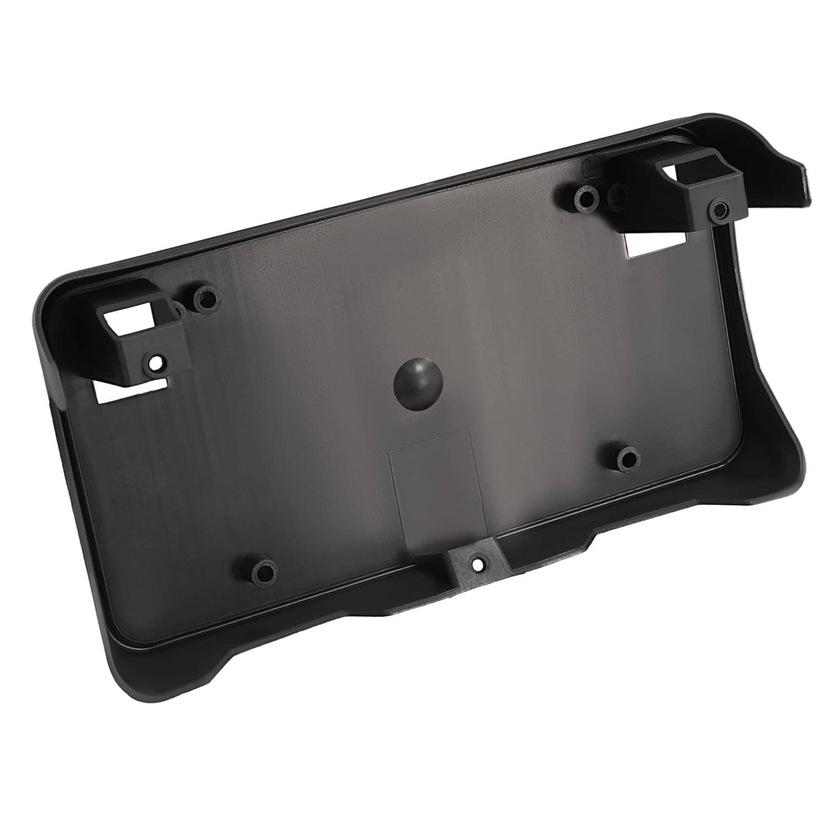 Solid Spare Front Bumper License Plate Bracket Tag Holder For 2016-2019 Chevy Silverado 1500