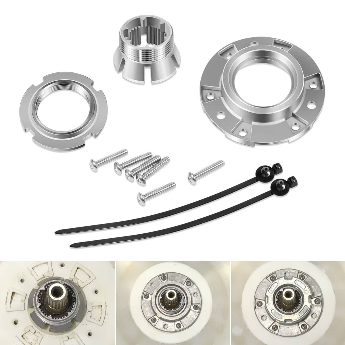 Solidspare W10324651 Washer Basket Drive Hub Kit Replacement fit for Whirlpool Maytag Amana