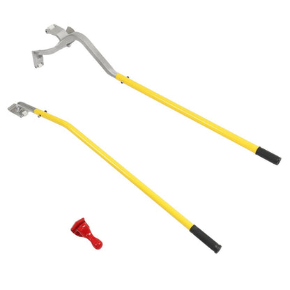 Solid Spare Tire changer Tire Mount Demount Tool Tubeless Truck 17.5"to 24.5" Powder Coated
