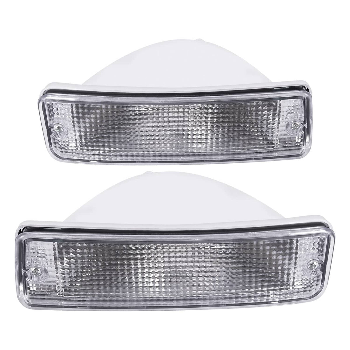 Solid Spare 2X Clear Signal Bumper Lights For Toyota Pick-Up Truck 2WD 92-95 #8152089134