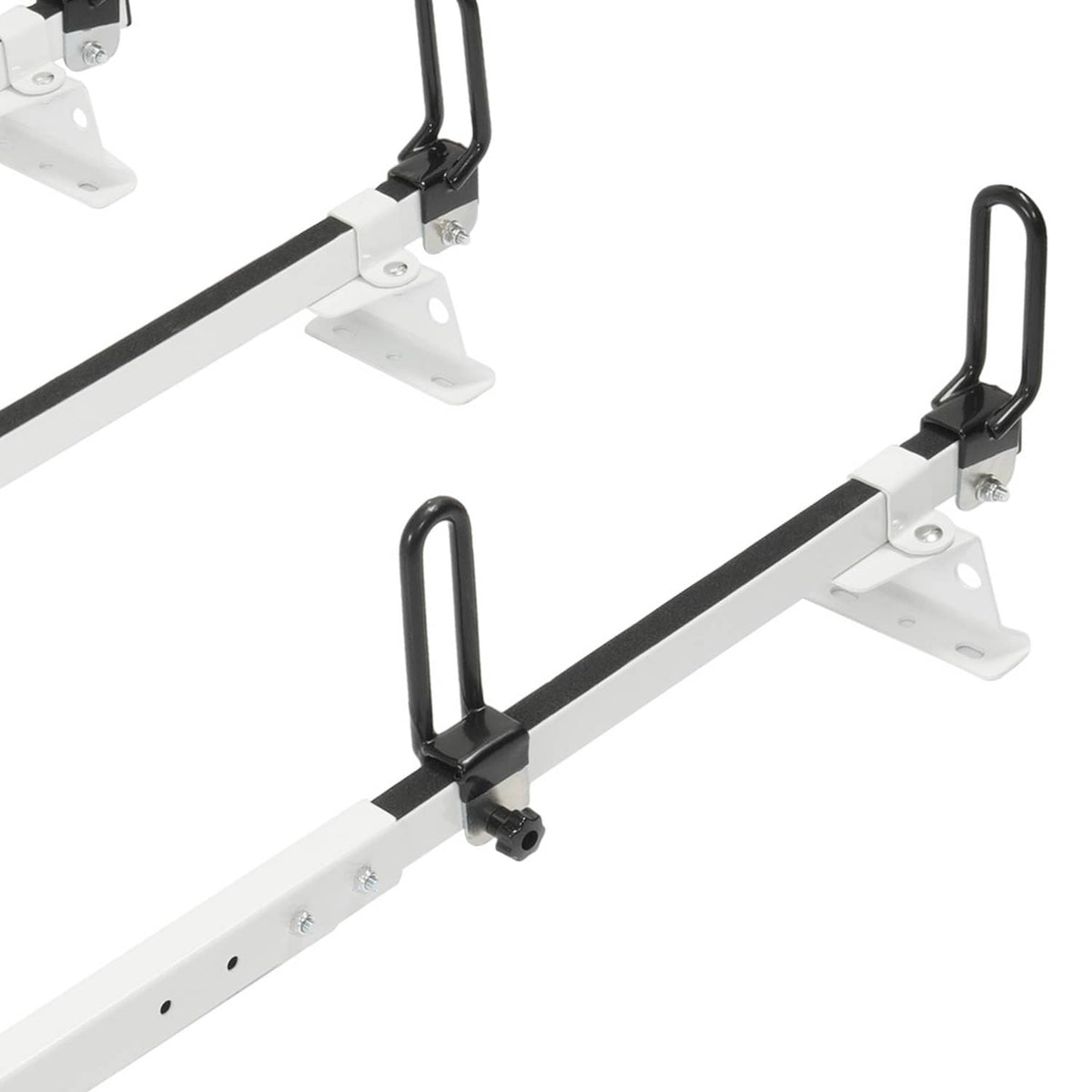 Solid Spare 3-Bars Cargo Van High Ladder Roof Rack For Nissan NV 1500 2500 3500 750 lbs