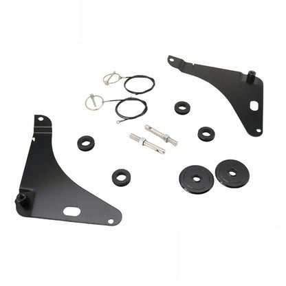 Solidspare Black Hood Pin Pins 82214260AC For 2008-2023 Dodge Challenger Kit Stainless