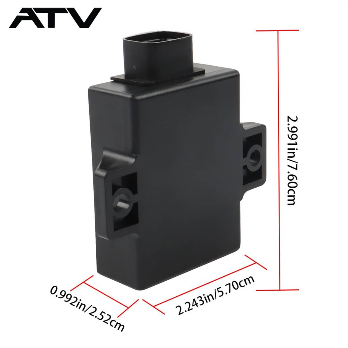 Solidspare Ignition Coil + CDI &Starter Solenoid Relay For Kawasaki Bayou 220 KLF220A 96-02