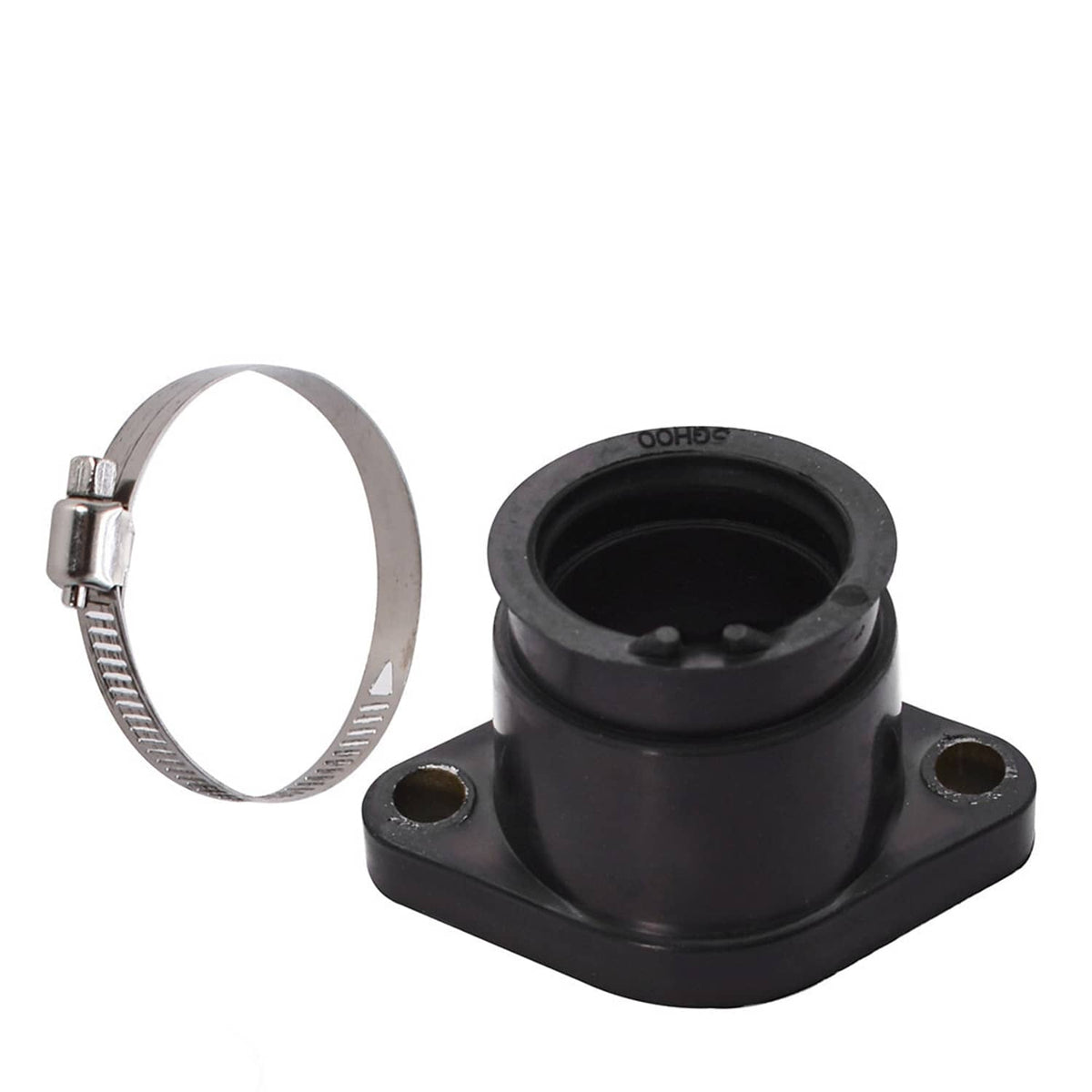 Solidspare Intake manifold carburetor flange For Yamaha Kodiak Grizzly Wolverine 400 450
