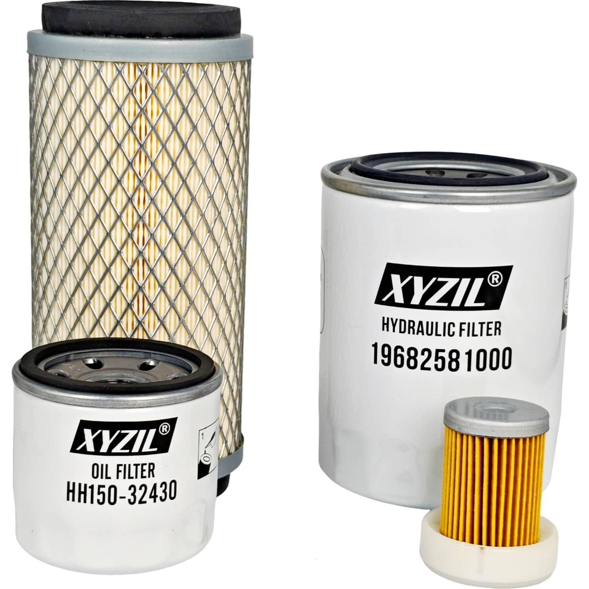 Solid Spare Maintenance Filter Kit Fit for Mahindra 2415 Max 22 24 25 XL 26XLT Gear HST