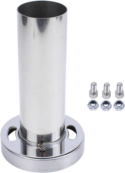 Solidspare 4inch Universal Insert Removable Stainless Steel Exhaust Silencer Muffler Killer
