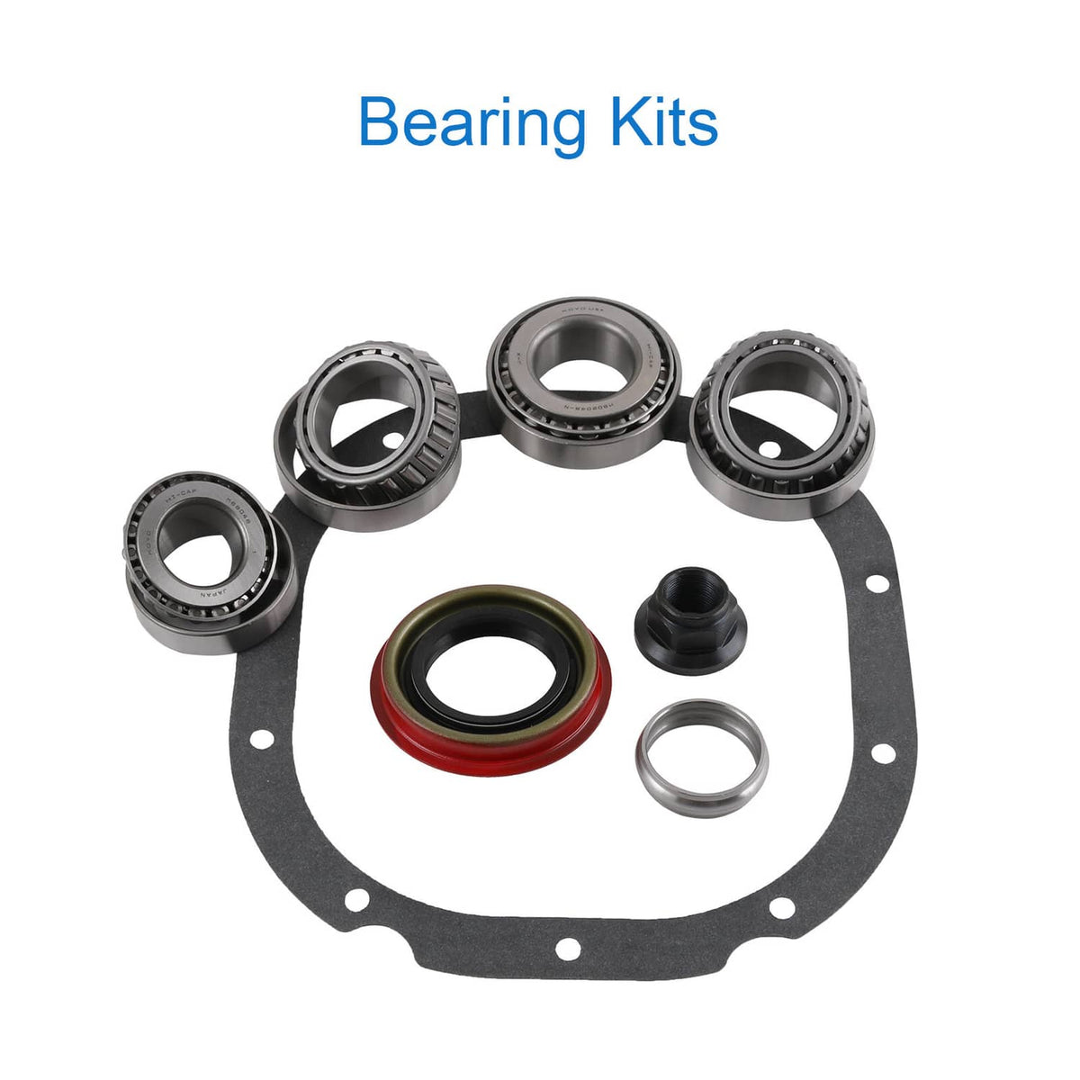 Solidspare For Ford 8.8 Ring and Pinion Master Kit with "high-torque rear pinion bearing"