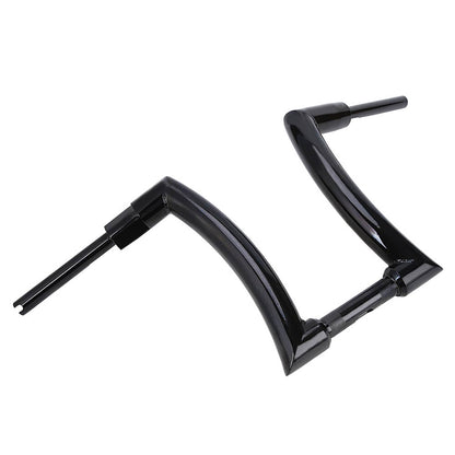 Solidspare Motorcycle Handlebar 14inch Rise 2" Ape Hanger Handle For Harley Dyna Street