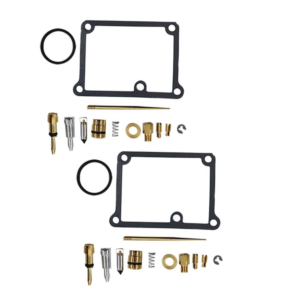 Solidspare 2 x Carburetor Rebuild Repair Kit Set For Yamaha Banshee 350 YFZ350 88-06 Carb