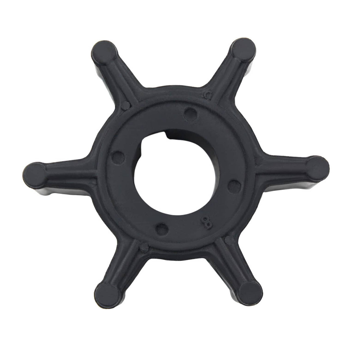 Solid Spare Water pump Impeller for Yamaha 2.5hp 4 stroke F2.5A outboard 6L5-44352-00 500322