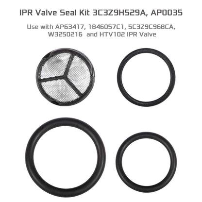 Solid Spare IPR Valve Socket Removal Tool with Seal Kit for 2003-2010 Ford 6.0L Powerstroke
