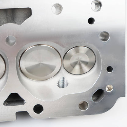 Solidspare 2x Complete Aluminum Cylinder Heads For SBC Chevy 350 190cc 64cc 2.02/1.60 Angle
